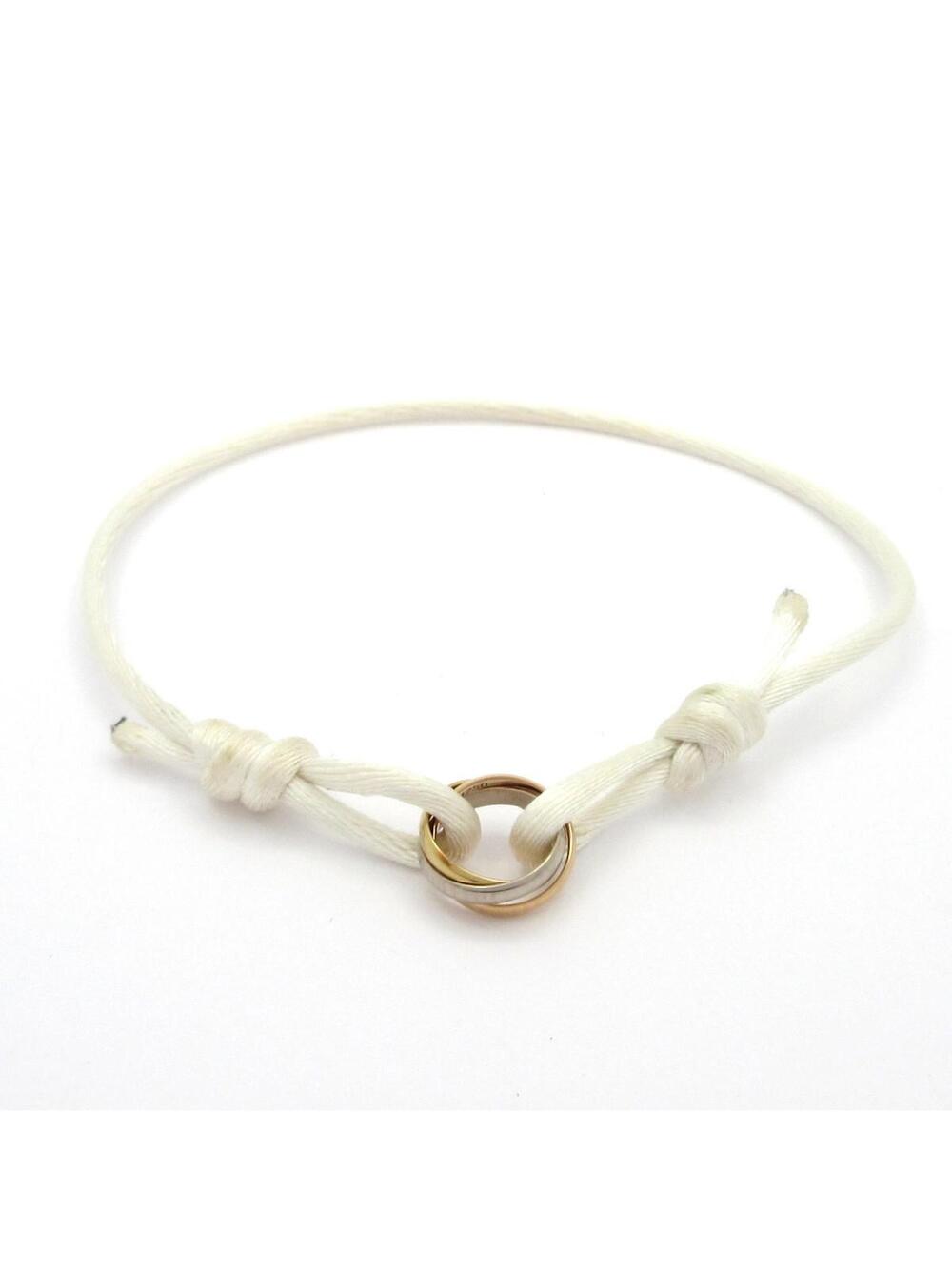 Cartier Trinity Cord Bracelet 18K Tri- #373918C14B
